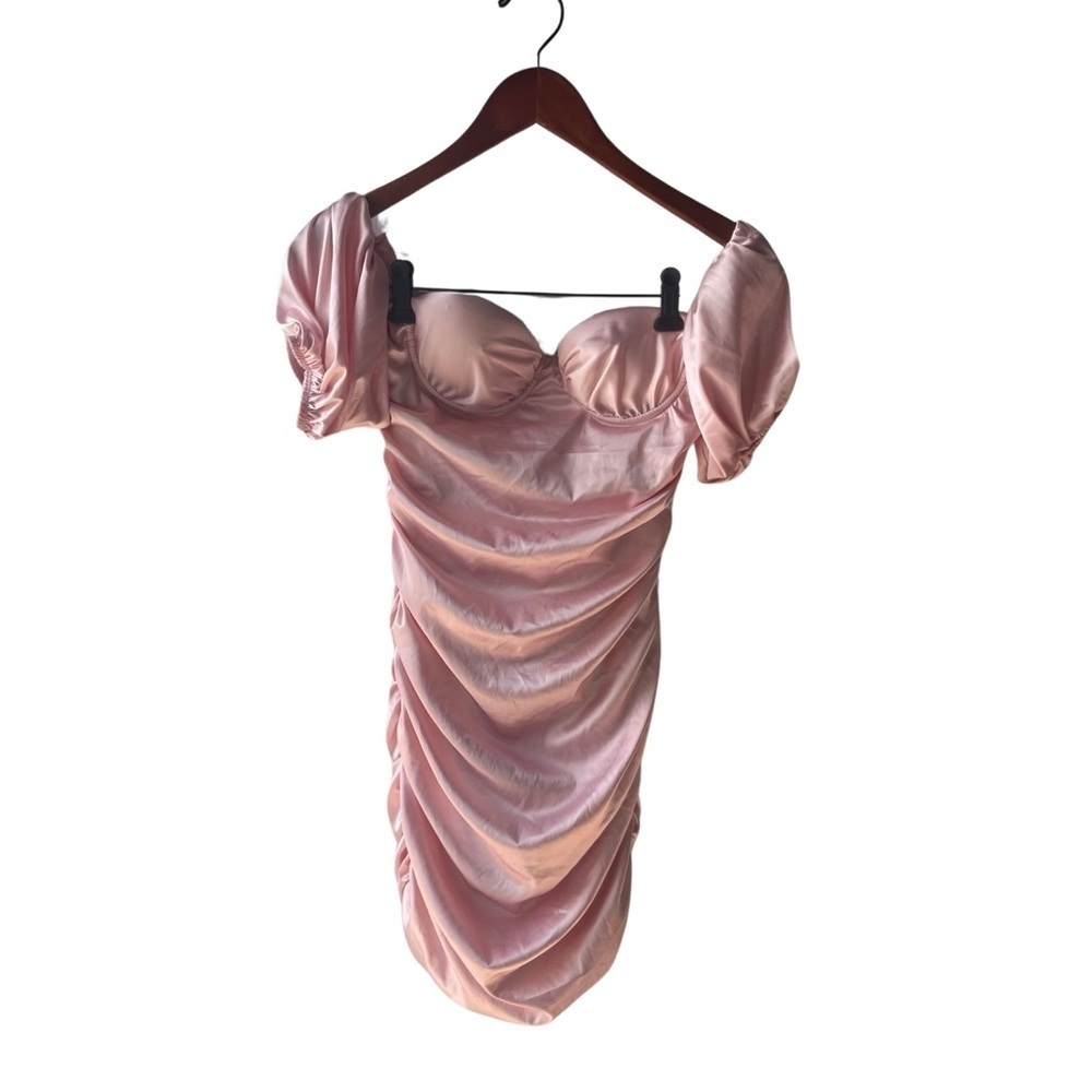 Rosedress Pink Mini Ruffle Dress NWT